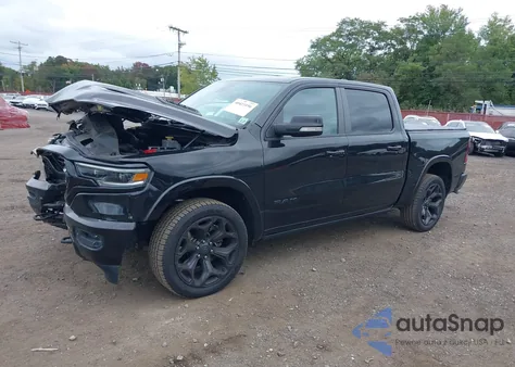 2020 Ram 1500 Limited 4X4 5'7 Box из США, поврежденный, VIN 1C6SRFHT1LN293194